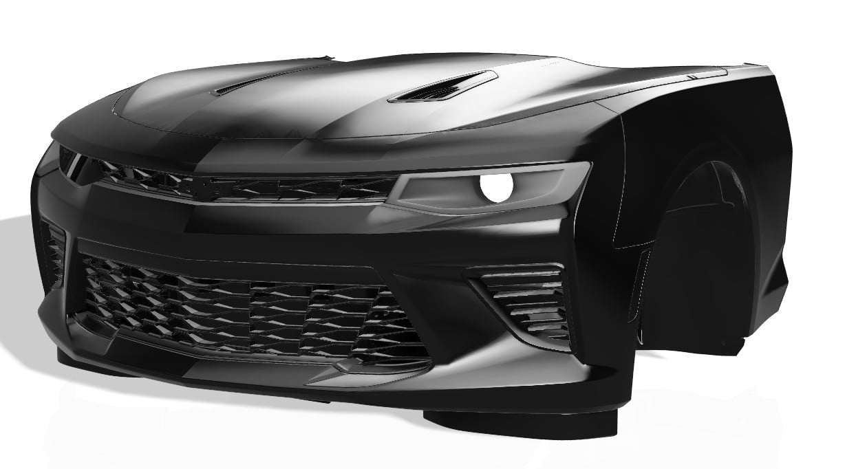 Lenz Composites ABS Headlight Intake Duct (2016-2018 Camaro / 2016-2024 ZL1)