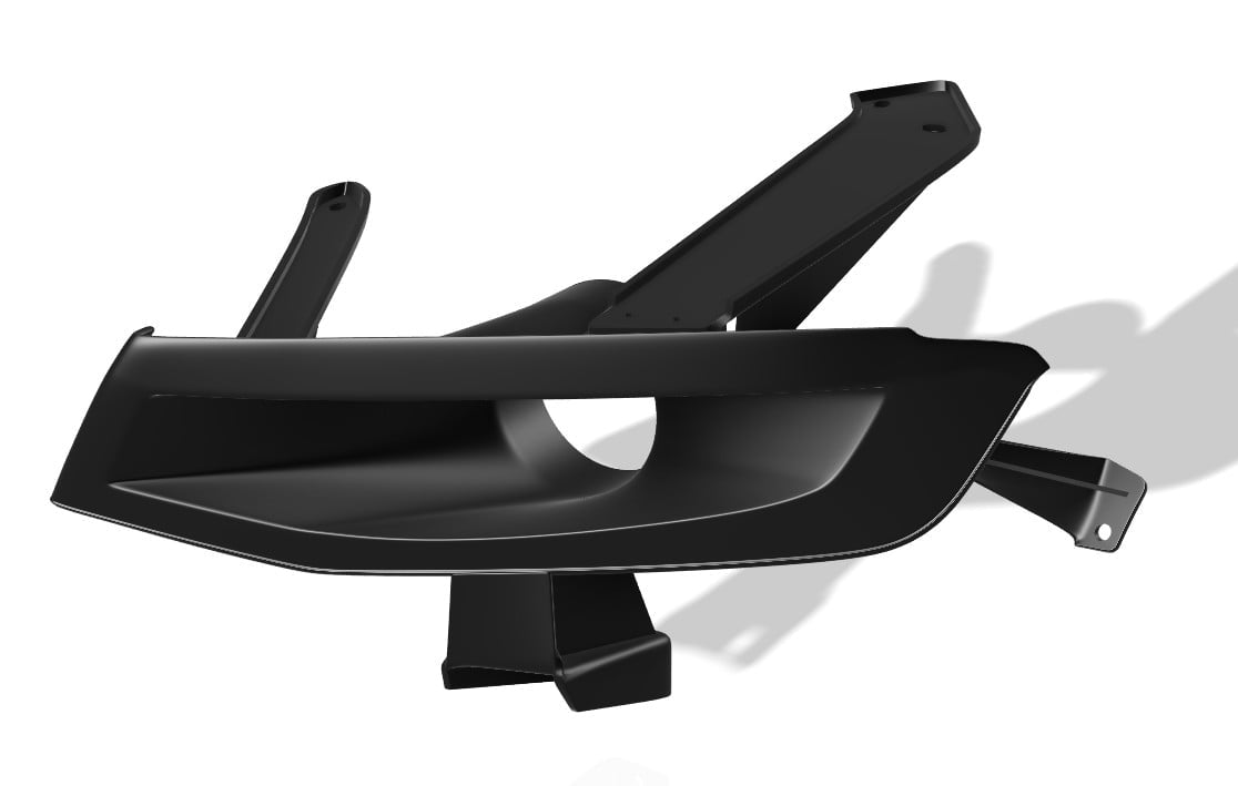 Lenz Composites ABS Headlight Intake Duct (2016-2018 Camaro / 2016-2024 ZL1)