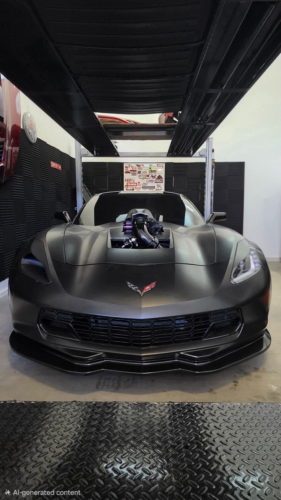Lenz Composites ABS Headlight Intake Duct (2014-2019 C7 Corvette)