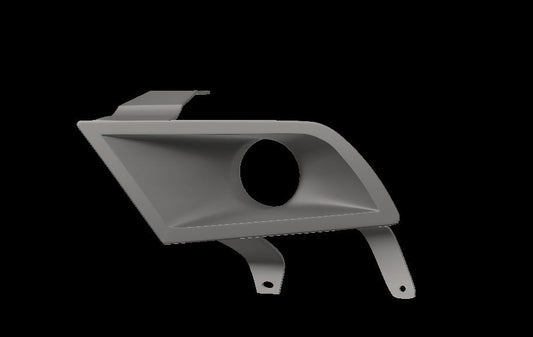 Lenz Composites Plastic Headlight Intake Duct (2010-2014 Mustang)