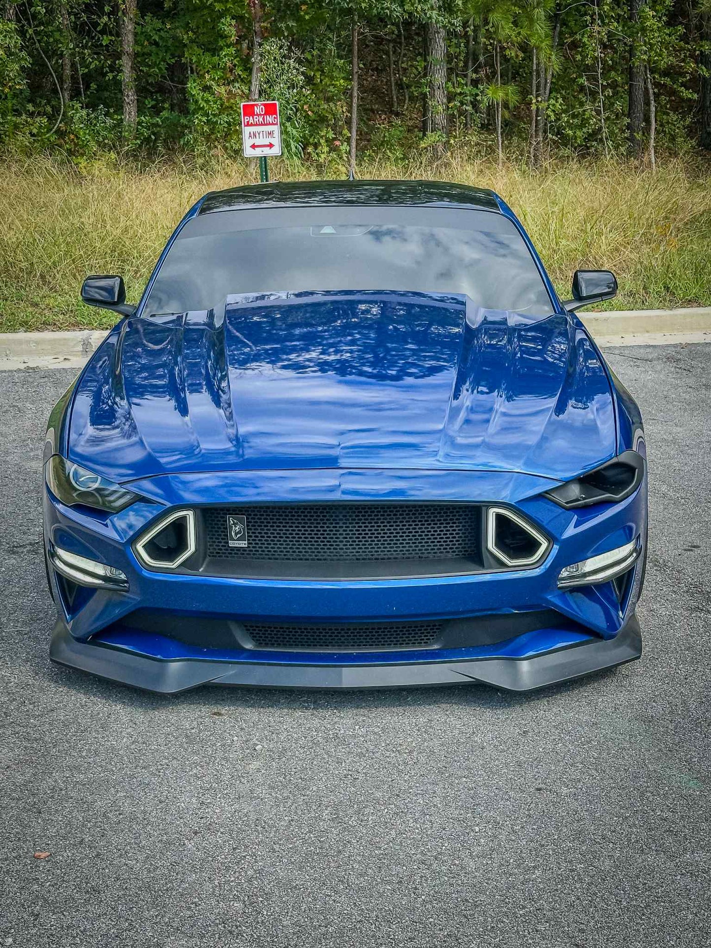 Lenz Composites Carbon Fiber Headlight Intake Duct (2018-2023 Mustang)