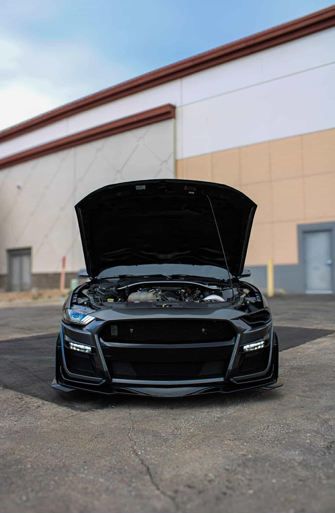 Lenz Composites V1 Headlight Intake Duct (2018-2023 Mustang)