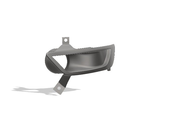 Lenz Composites Plastic Headlight Intake Duct (2015-2017 Mustang)