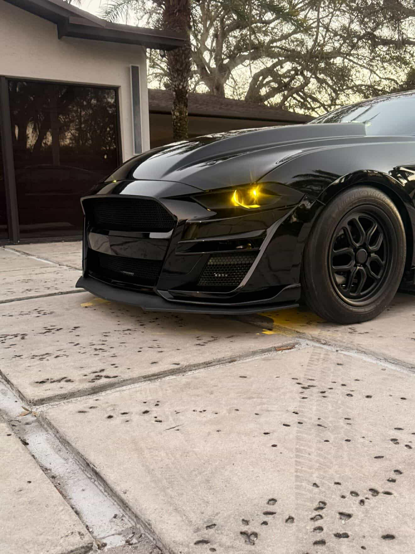 Lenz Composites V1 Headlight Intake Duct (2018-2023 Mustang)
