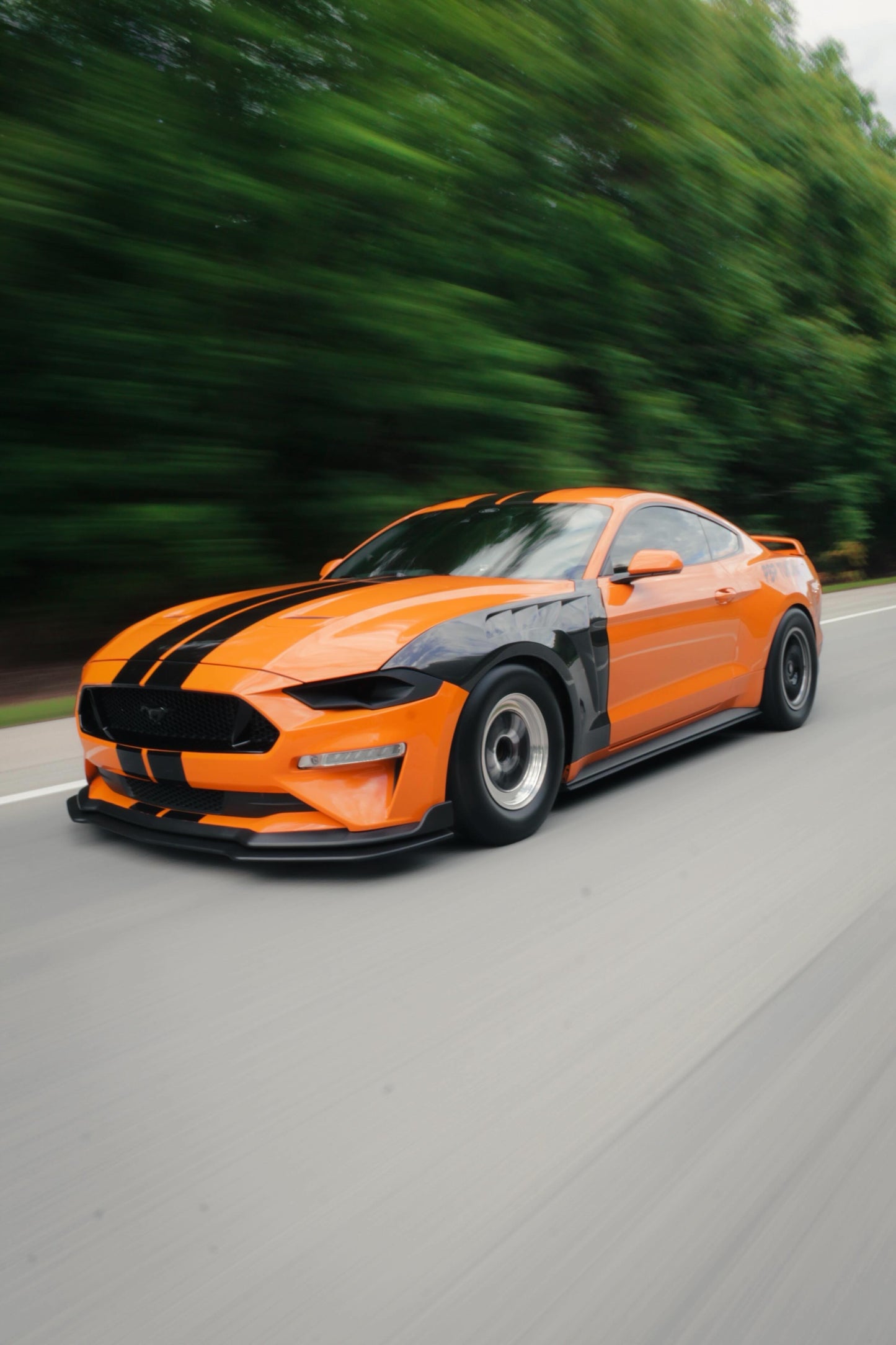 Lenz Composites V1 Headlight Intake Duct (2018-2023 Mustang)
