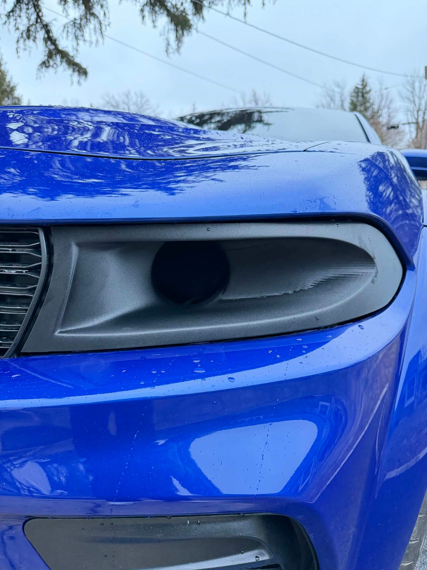 Lenz Composites ABS Headlight Intake Duct (2015-2023 Dodge Charger) PRE-ORDER