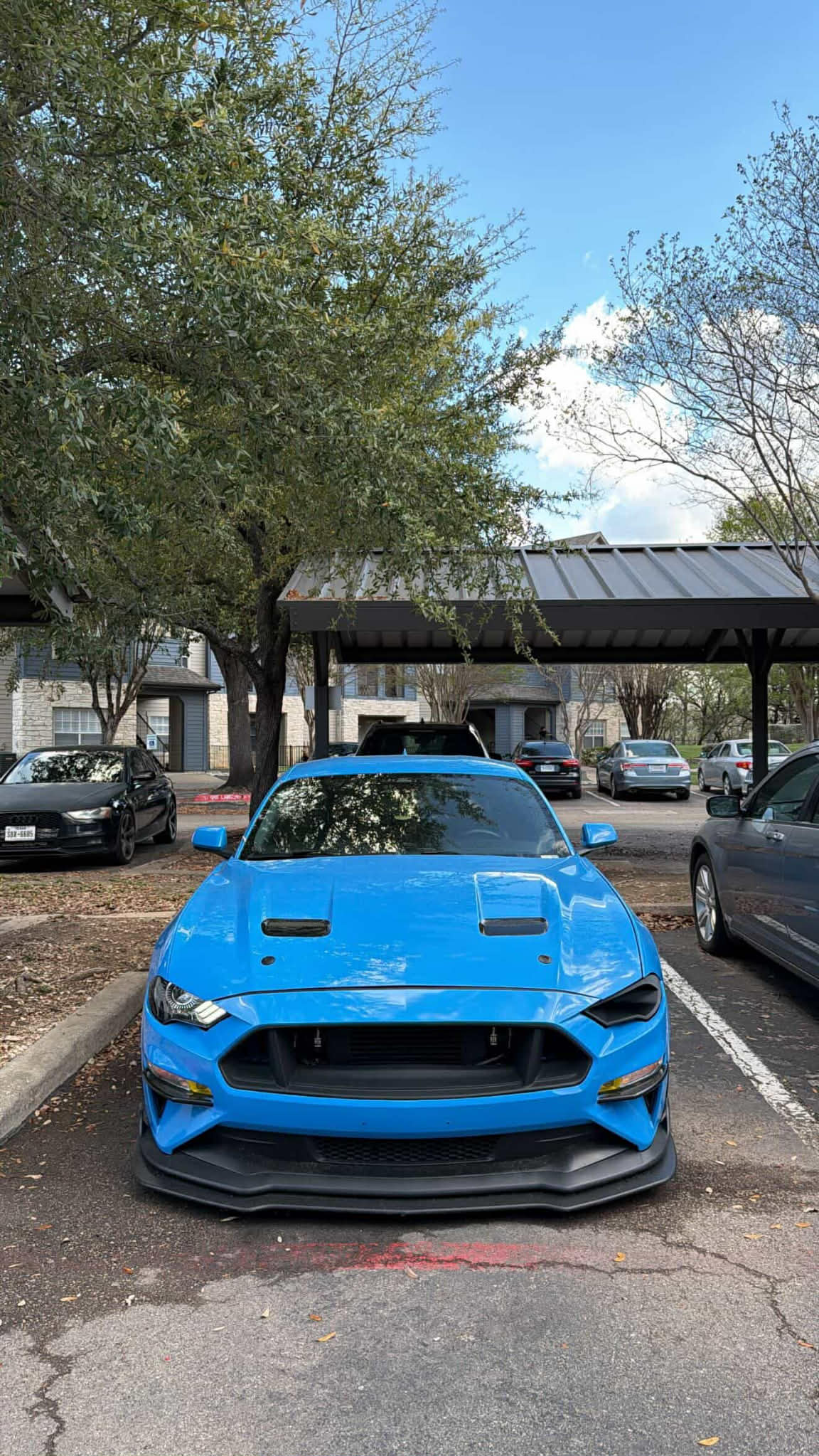 Lenz Composites V1 Headlight Intake Duct (2018-2023 Mustang)