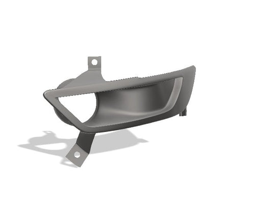 Lenz Composites Plastic Headlight Intake Duct (2015-2017 Mustang)