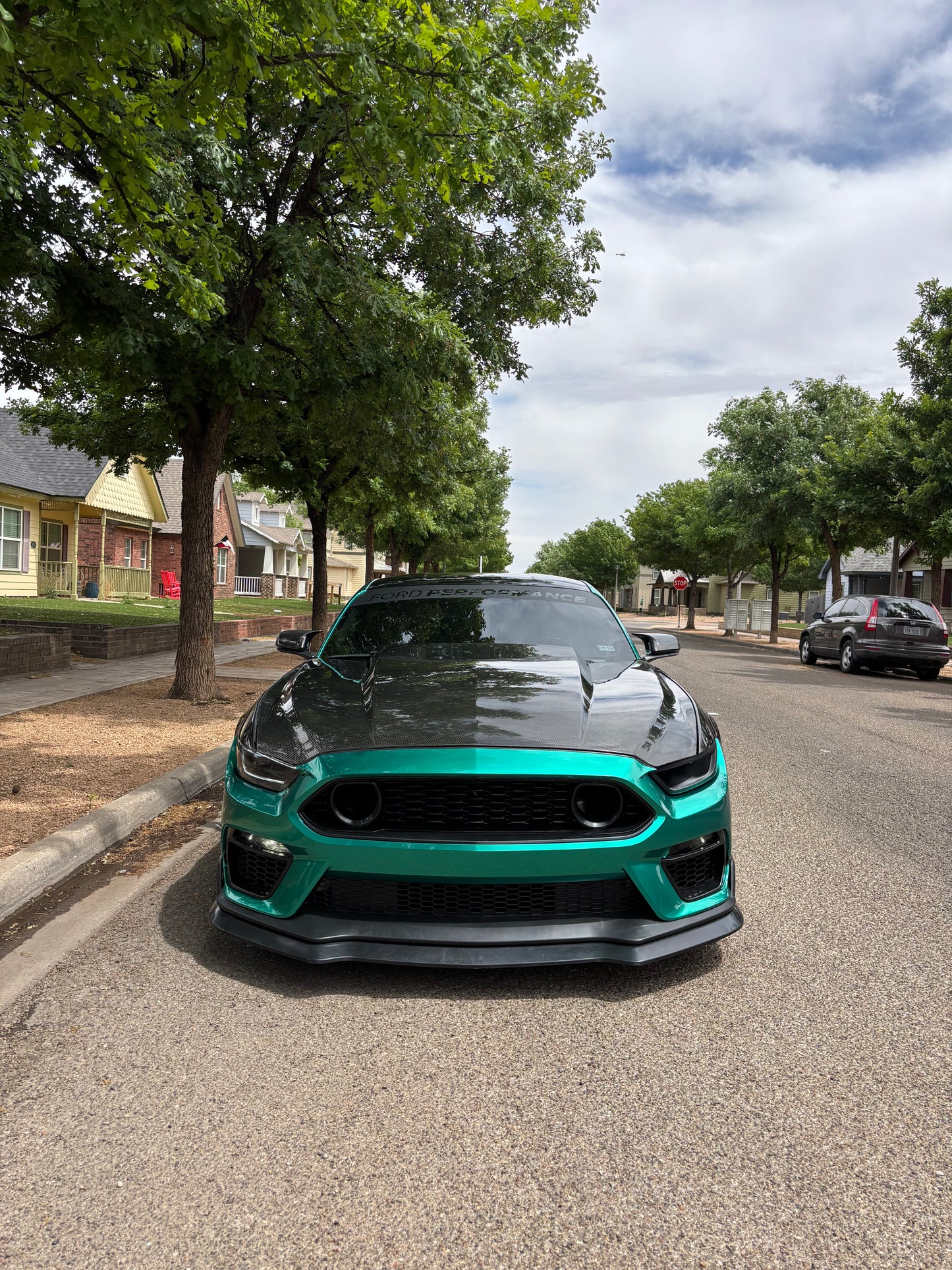 Lenz Composites ABS Headlight Intake Duct (2015-2017 Mustang / 2015-2020 Shelby GT350 / 2020-2022 Shelby GT500)