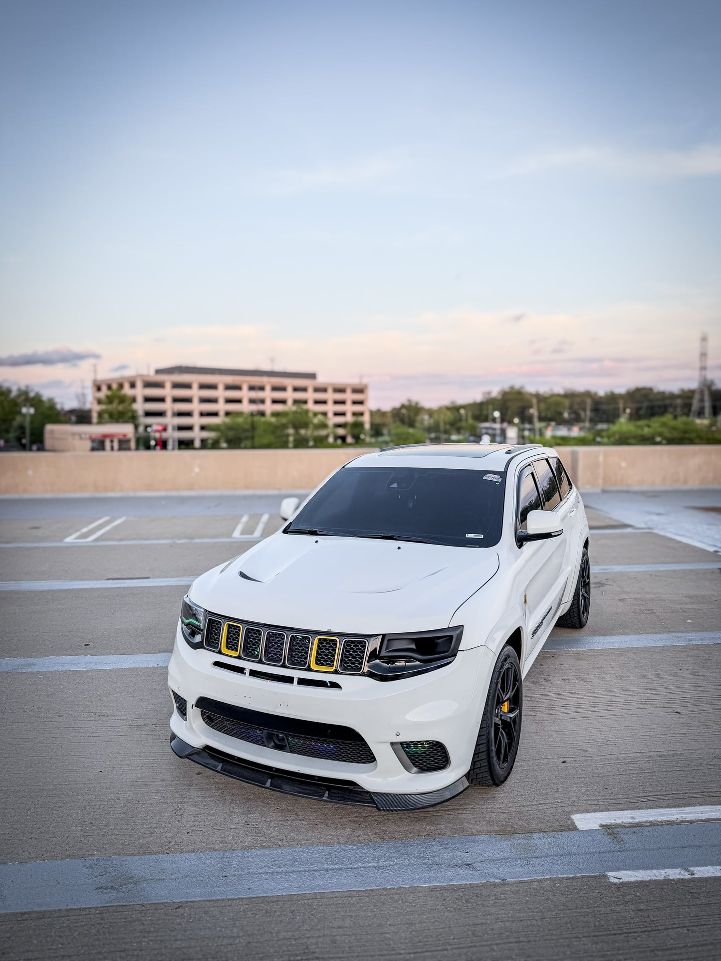 Lenz Composites ABS Headlight Intake Duct (2014-2021 Jeep Grand Cherokee / TrackHawk / SRT8)