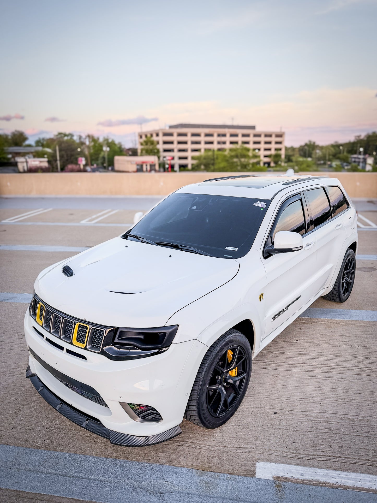 Lenz Composites ABS Headlight Intake Duct (2014-2021 Jeep Grand Cherokee / TrackHawk / SRT8)
