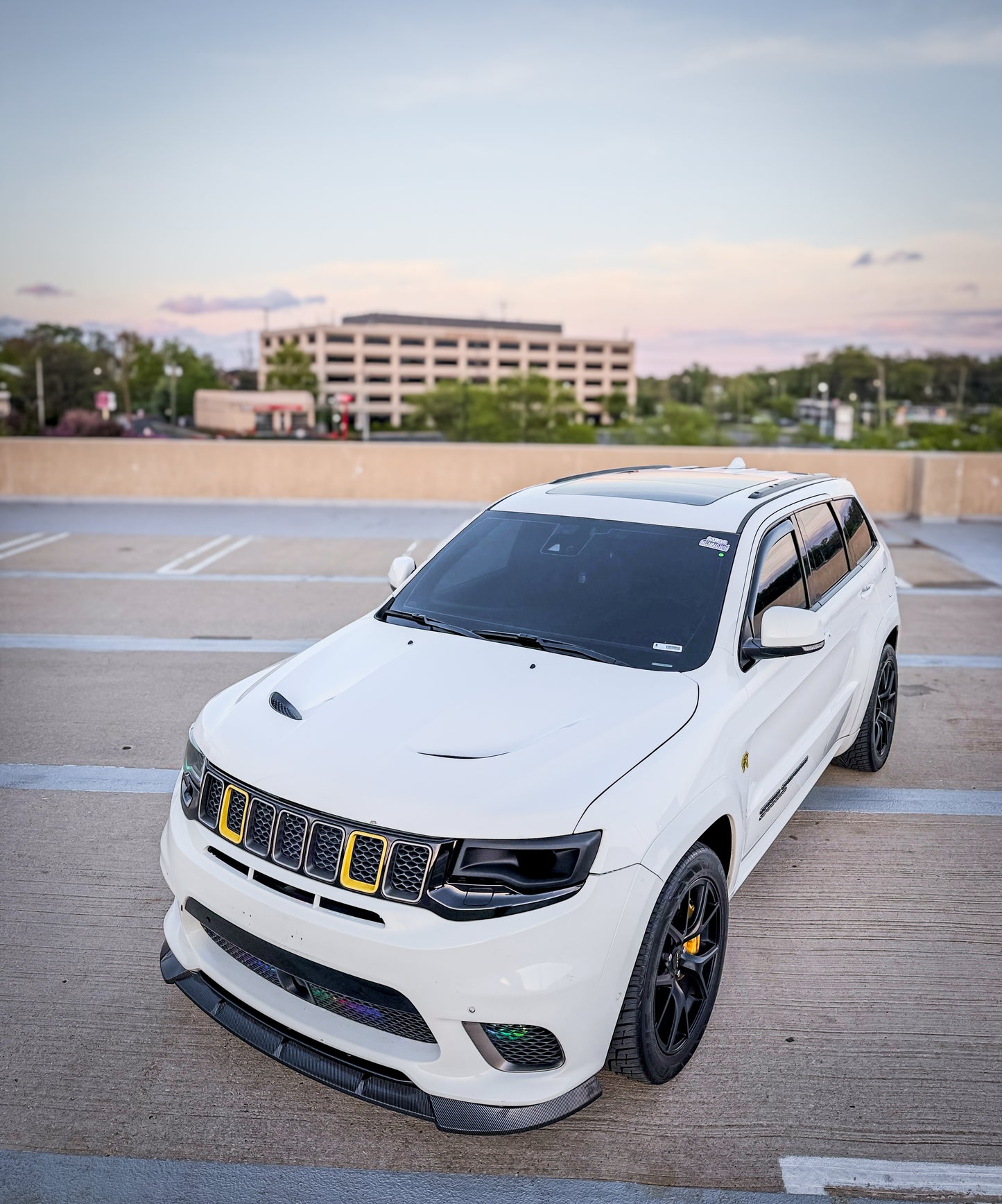 Lenz Composites ABS Headlight Intake Duct (2014-2021 Jeep Grand Cherokee / TrackHawk / SRT8)