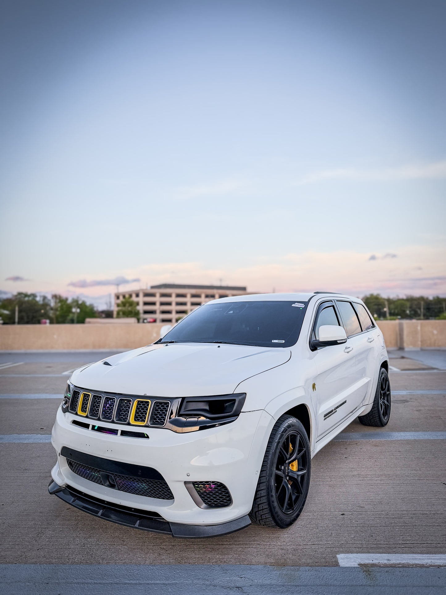 Lenz Composites ABS Headlight Intake Duct (2014-2021 Jeep Grand Cherokee / TrackHawk / SRT8)
