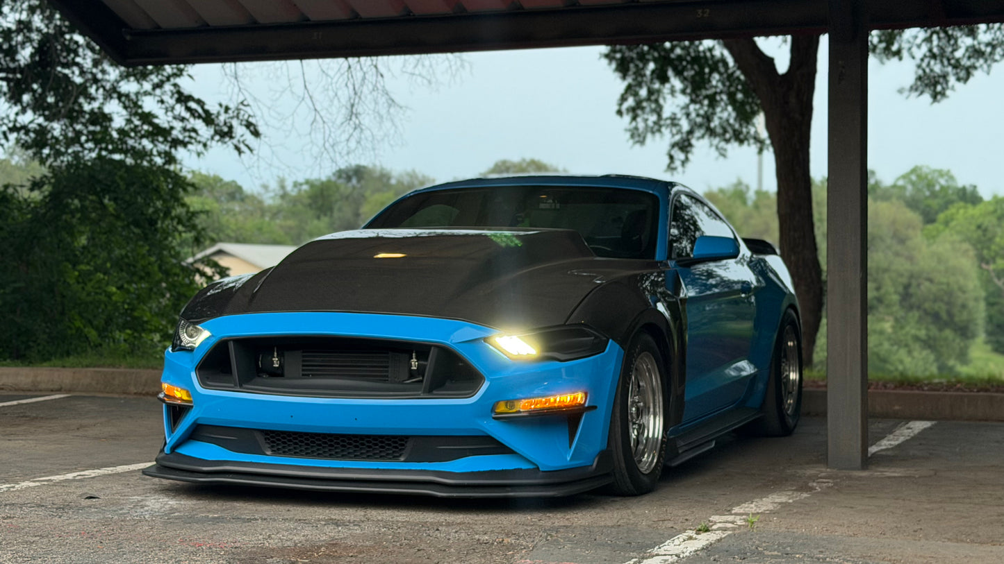 Lenz Composites V2 LED Headlight Intake Duct (2018-2023 Mustang)