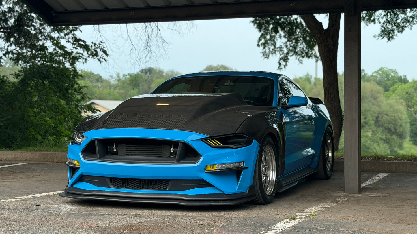 Lenz Composites V2 LED Headlight Intake Duct (2018-2023 Mustang)