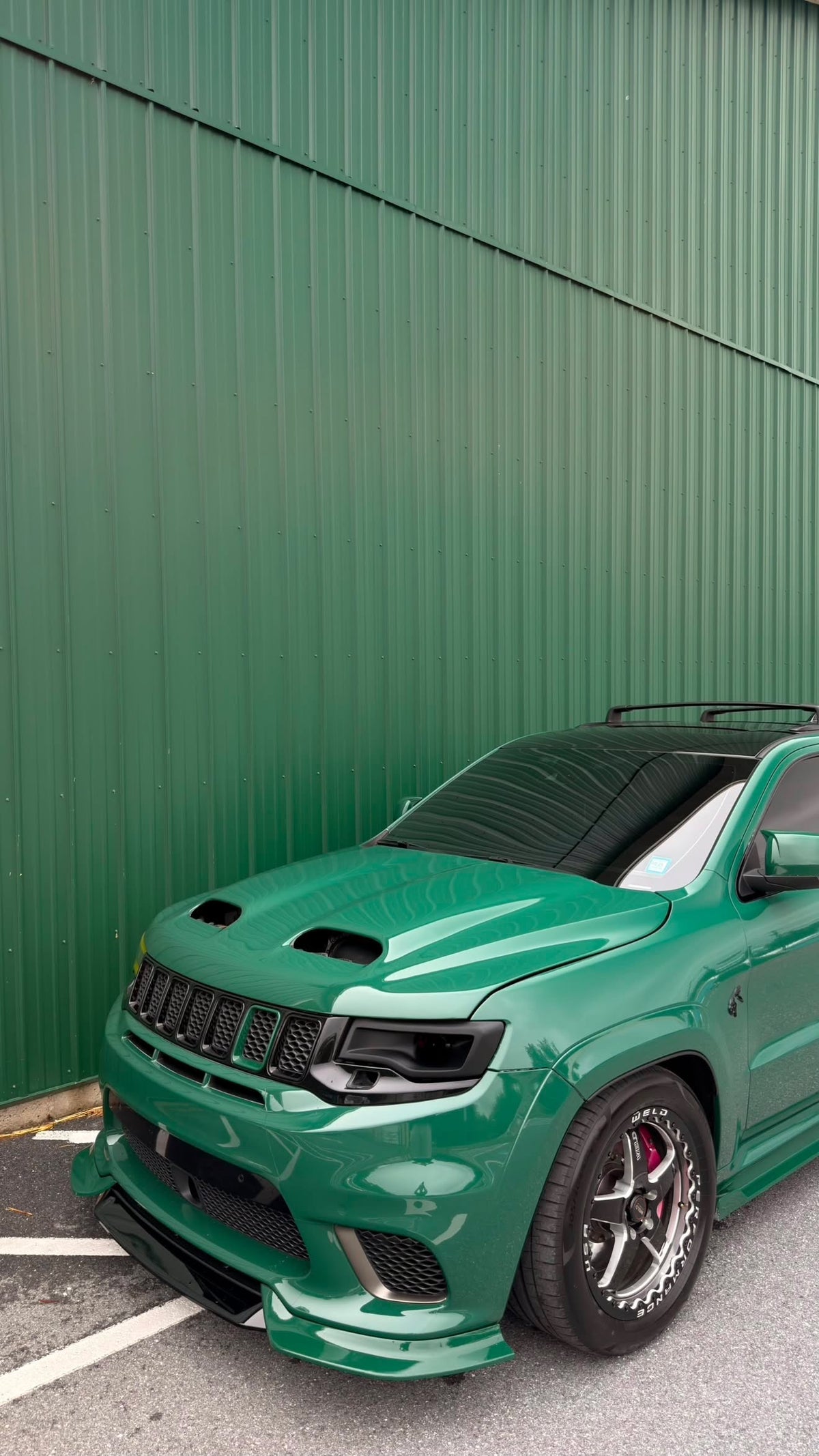 Lenz Composites ABS Headlight Intake Duct (2014-2021 Jeep Grand Cherokee / TrackHawk / SRT8)