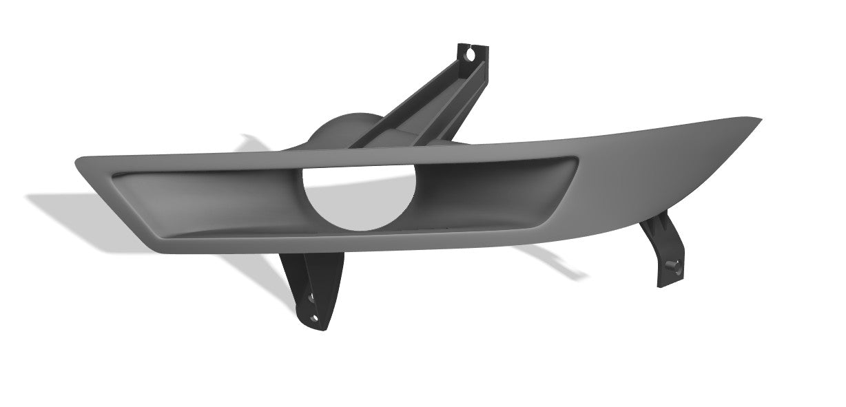 Lenz Composites ABS Headlight Intake Duct (2024-2026 Mustang)