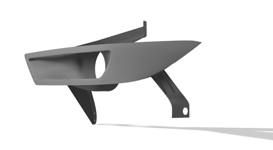 Lenz Composites ABS Headlight Intake Duct (2024-2026 Mustang)