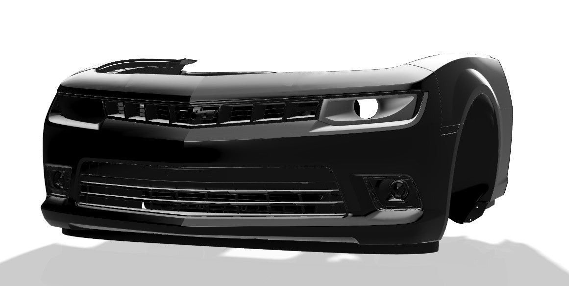 Lenz Composites ABS Headlight Intake Duct (2014-2015 Camaro)