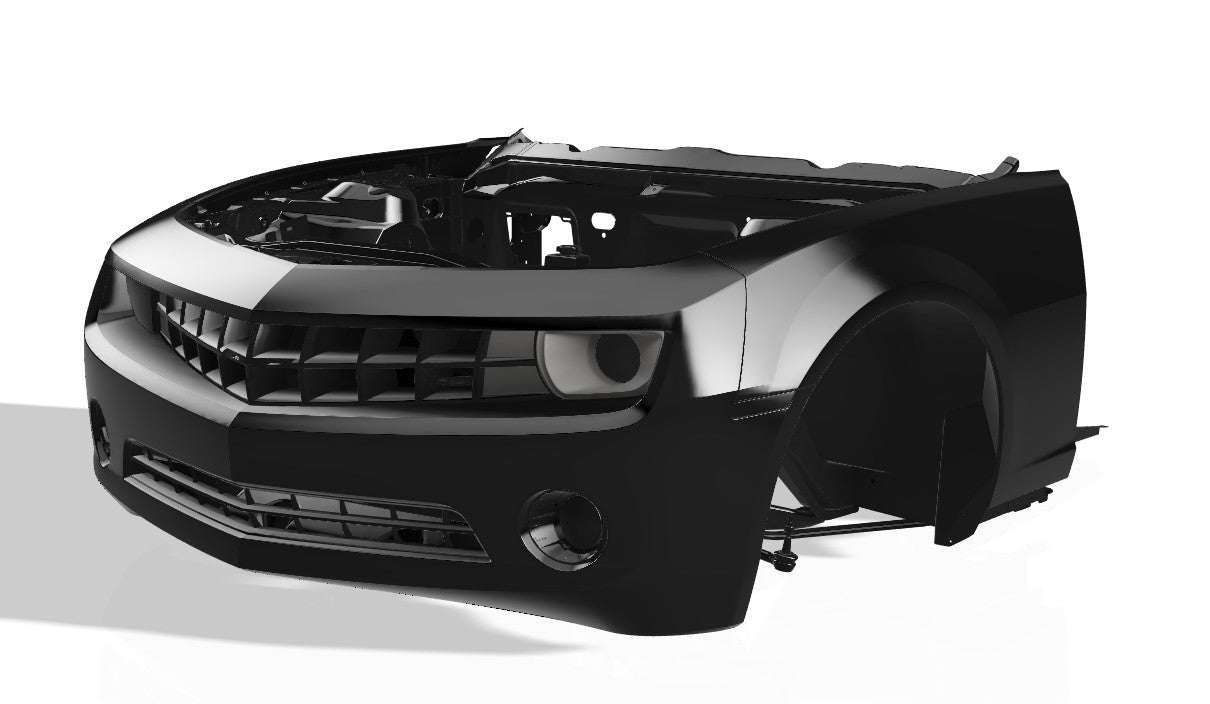 Lenz Composites ABS Headlight Intake Duct (2010-2013 Camaro / 2012-2015 ZL1)