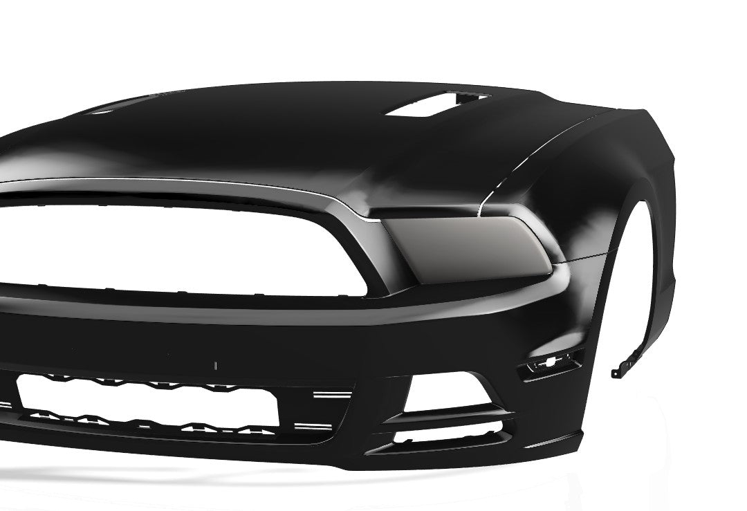 Lenz Composites ABS Headlight Blanks / Delete (2010-2014 Mustang / 2010-2014 Shelby GT500)