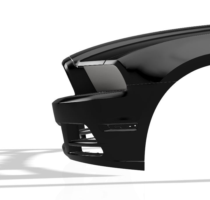 Lenz Composites ABS Headlight Blanks / Delete (2010-2014 Mustang / 2010-2014 Shelby GT500)