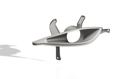 Lenz Composites ABS Headlight Intake Duct (2016-2026 Mazda Miata MX-5)