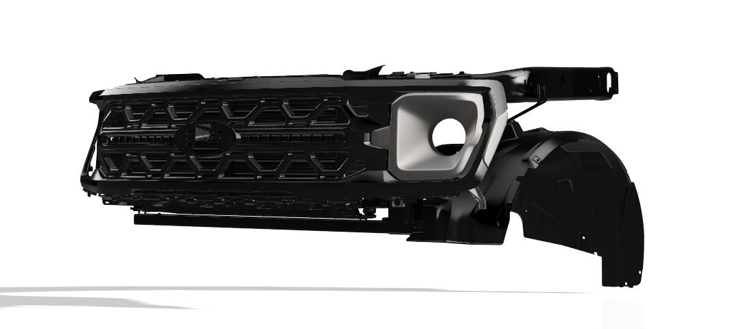 Lenz Composites ABS Headlight Intake Duct (2024-2026 F-150 STX / XLT / XL/ Tremor)