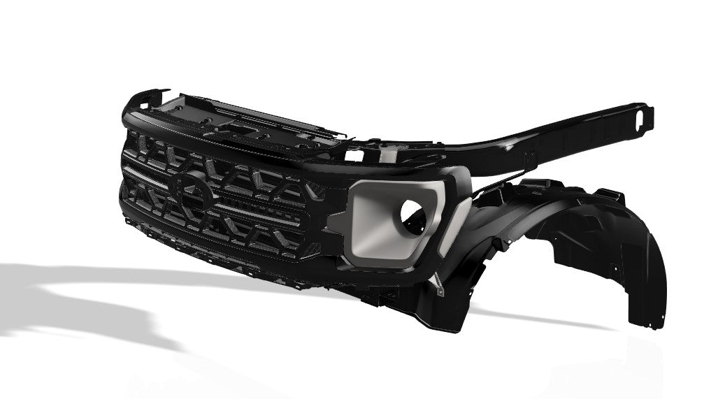 Lenz Composites ABS Headlight Intake Duct (2024-2026 F-150 STX / XLT / XL/ Tremor)