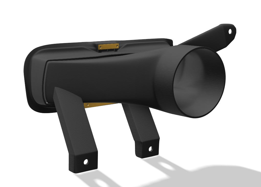 Lenz Composites ABS Headlight Intake Duct (2015-2023 Dodge Challenger)
