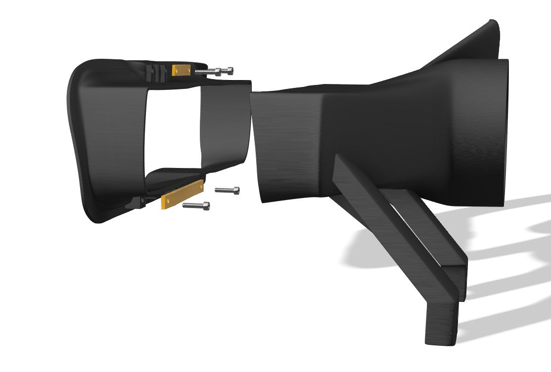 Lenz Composites ABS Headlight Intake Duct (2015-2023 Dodge Challenger)