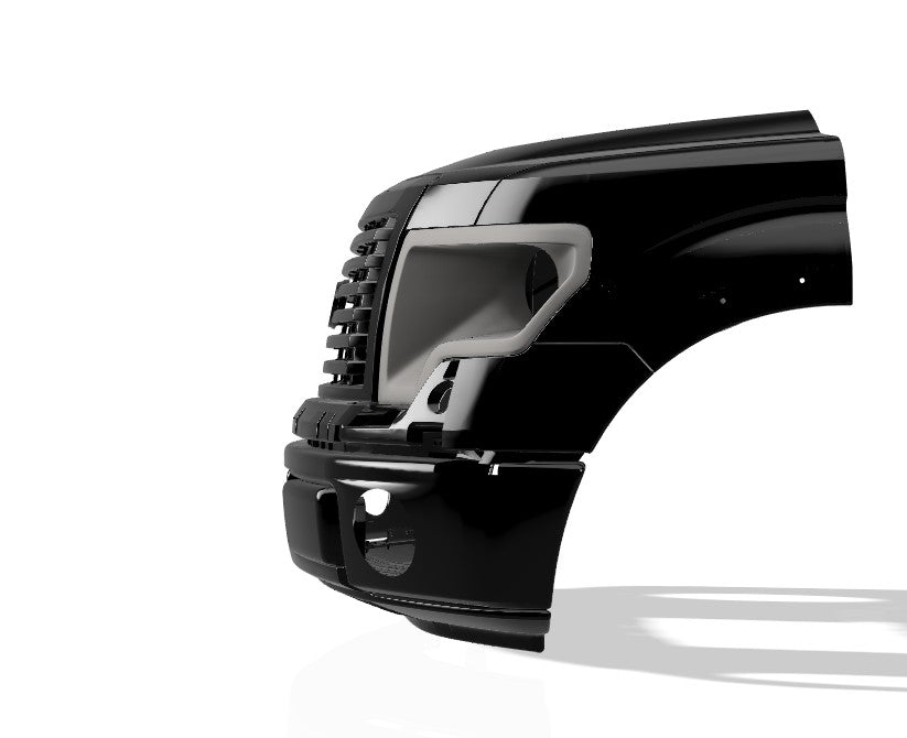 Lenz Composites ABS Headlight Intake Duct (2009-2014 F-150)
