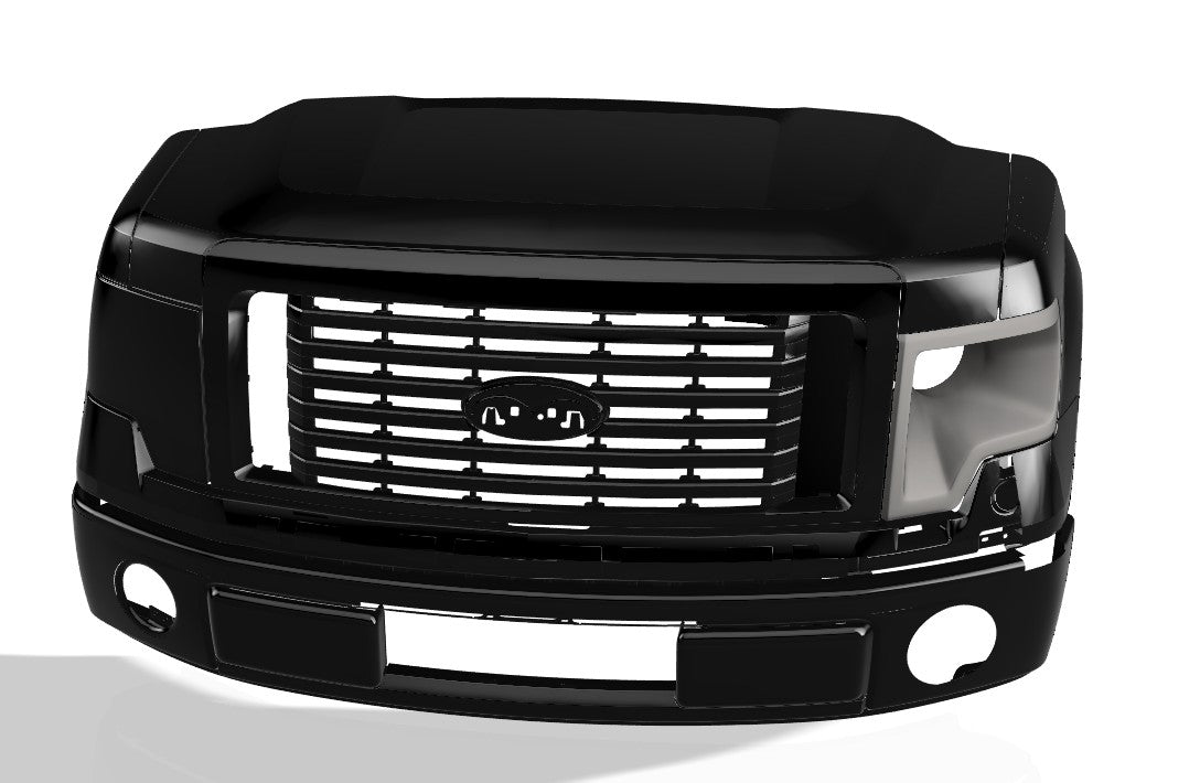 Lenz Composites ABS Headlight Intake Duct (2009-2014 F-150)