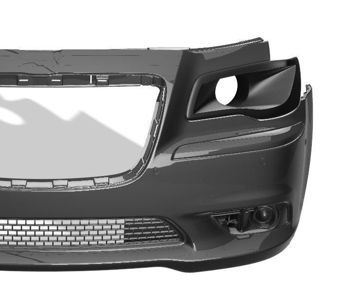 Lenz Composites ABS Headlight Intake Duct (2011-2023 Chrysler 300)
