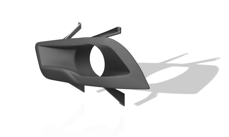 Lenz Composites ABS Headlight Intake Duct (2011-2014 Dodge Charger)