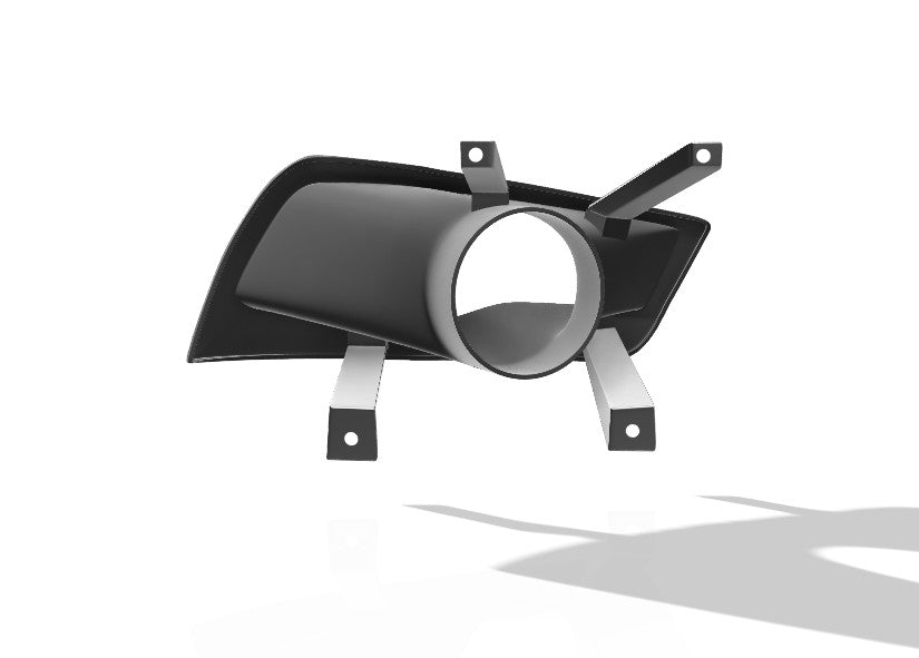 Lenz Composites ABS Headlight Intake Duct (2011-2014 Dodge Charger)