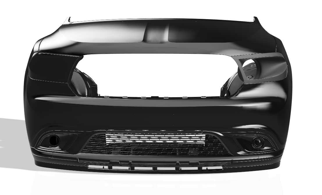 Lenz Composites ABS Headlight Intake Duct (2014-2020 Dodge Durango)