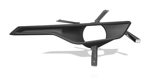 Lenz Composites ABS Headlight Intake Duct (2019-2024 Camaro SS / RS)