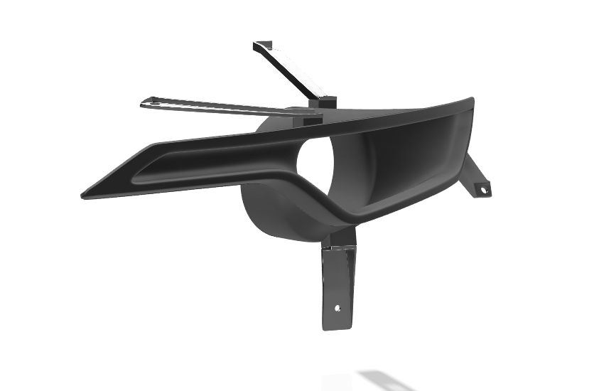 Lenz Composites ABS Headlight Intake Duct (2019-2024 Camaro SS / RS)