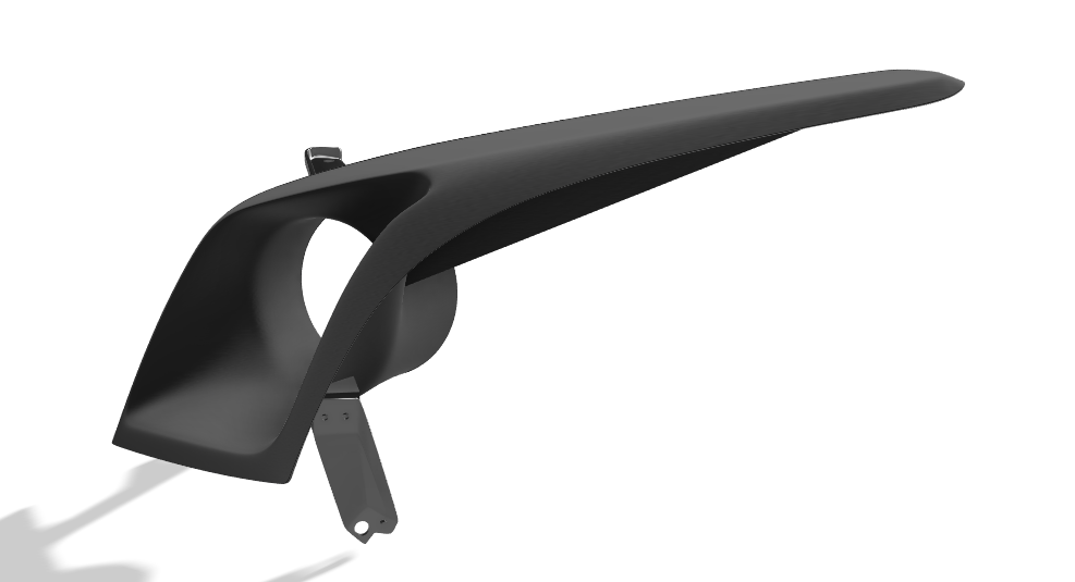 Lenz Composites ABS Headlight Intake Duct (2016-2019 Cadillac CTS-V / ATS-V & 2014-2019 Cadillac CTS / ATS)