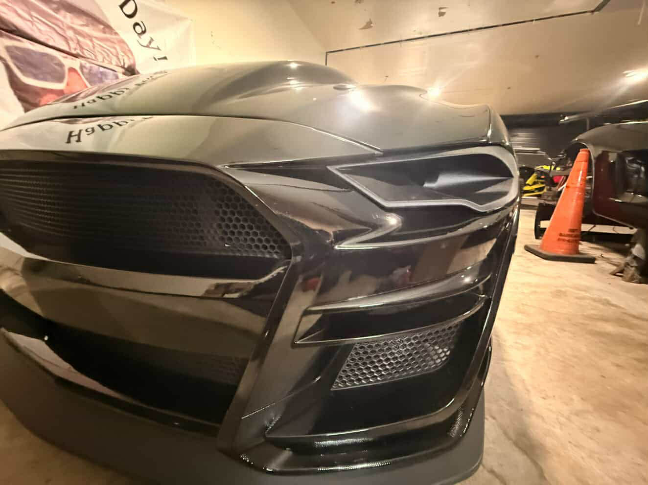 Lenz Composites V1 Headlight Intake Duct (2018-2023 Mustang)