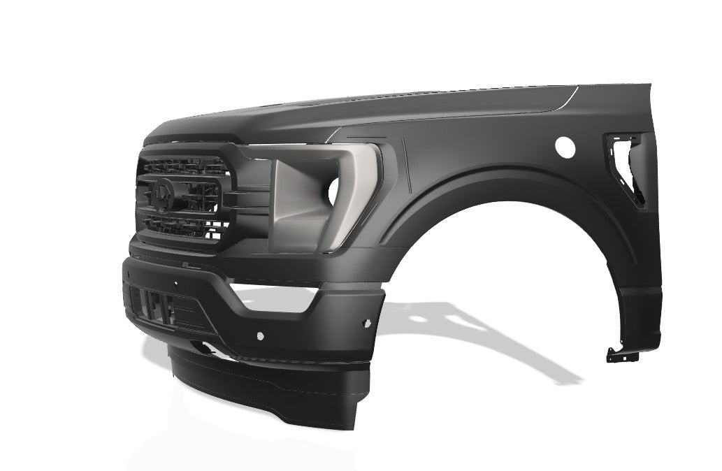 Lenz Composites ABS Headlight Intake Duct (2021-2023 F-150)