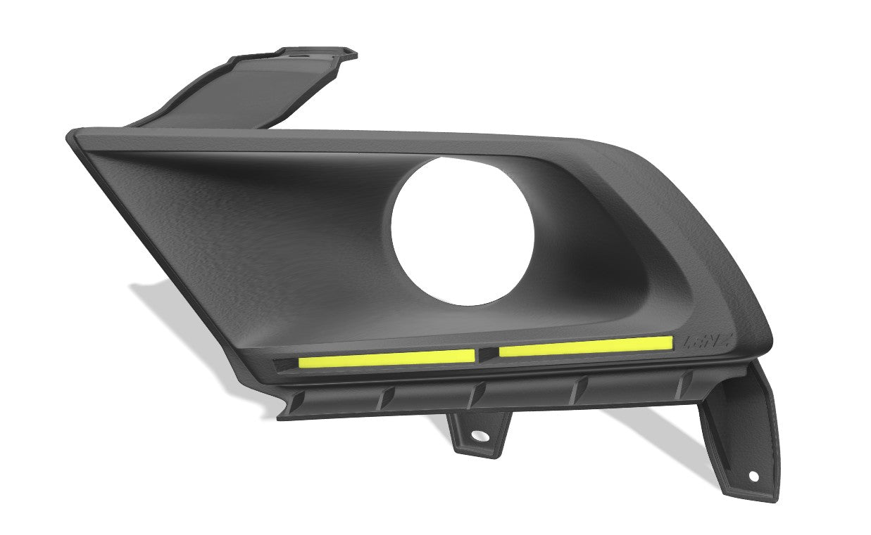 Lenz Composites V2 LED Headlight Intake Duct (2010-2014 Mustang / Shelby GT500)