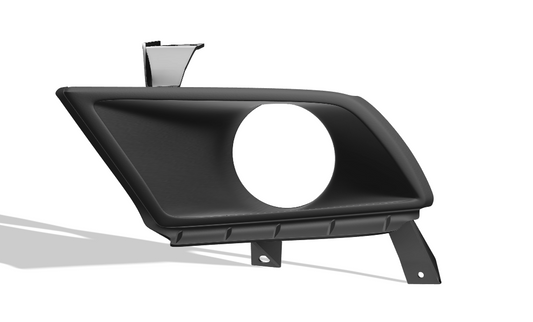 Lenz Composites ABS Headlight Intake Duct (2010-2014 Mustang / Shelby GT500)