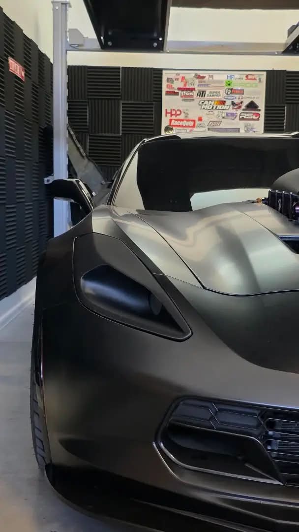 Lenz Composites ABS Headlight Intake Duct (2014-2019 C7 Corvette)