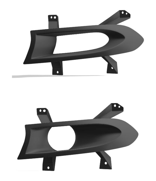 Lenz Composites ABS Headlight Intake Duct (2015-2023 Dodge Charger)
