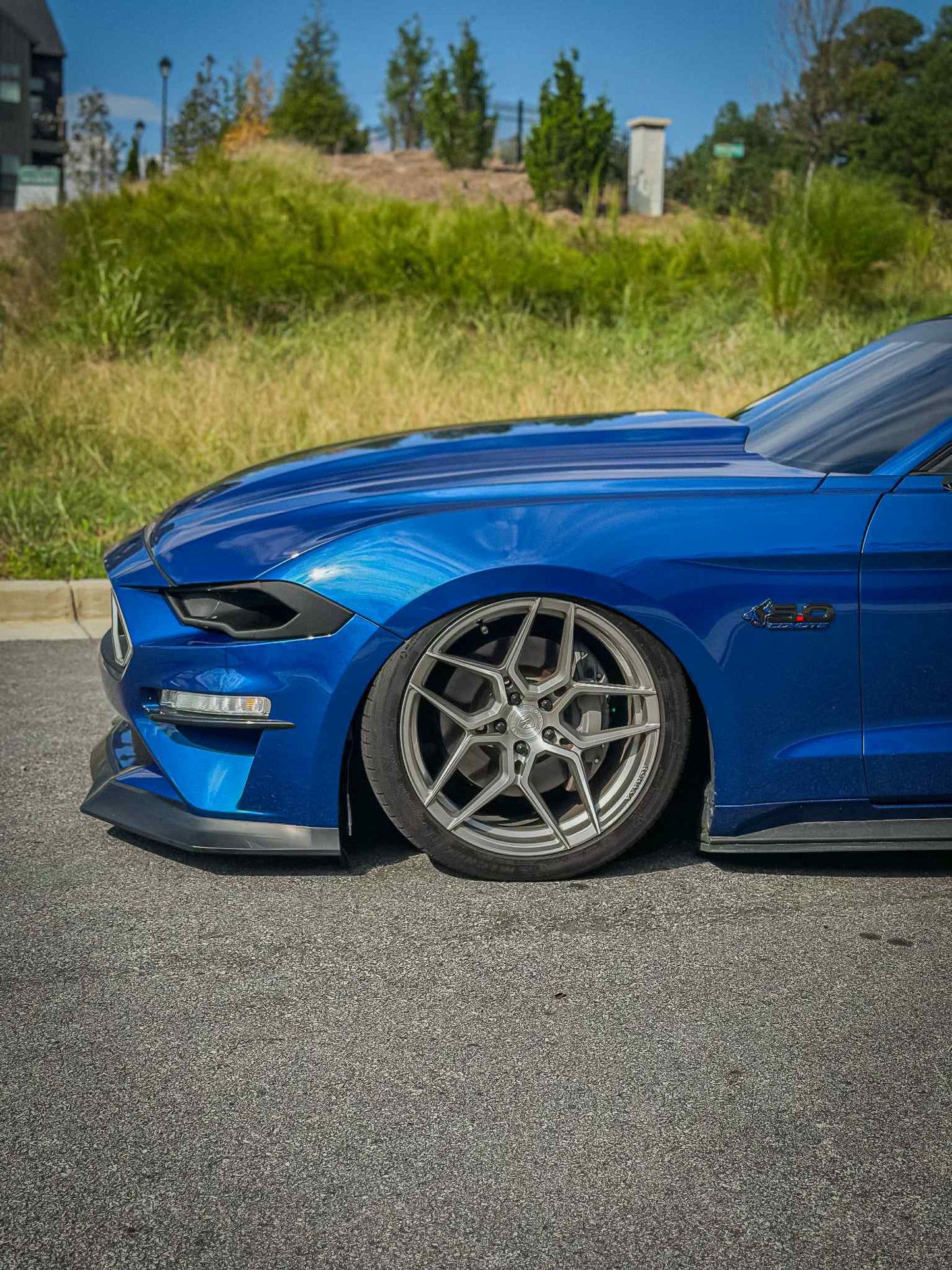 Lenz Composites Carbon Fiber Headlight Intake Duct (2018-2023 Mustang)