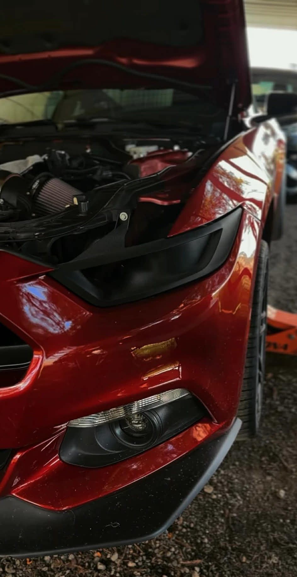 Lenz Composites ABS Headlight Intake Duct (2015-2017 Mustang)