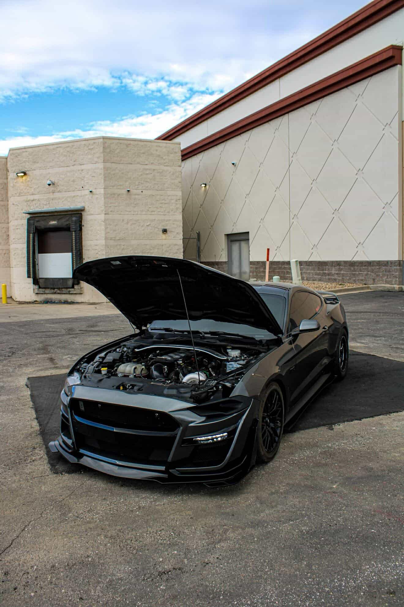 Lenz Composites V1 Headlight Intake Duct (2018-2023 Mustang)